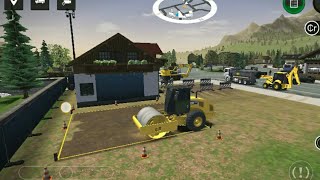 Construction Simulator 3 || Building a Terrace || Compactor || CS56B