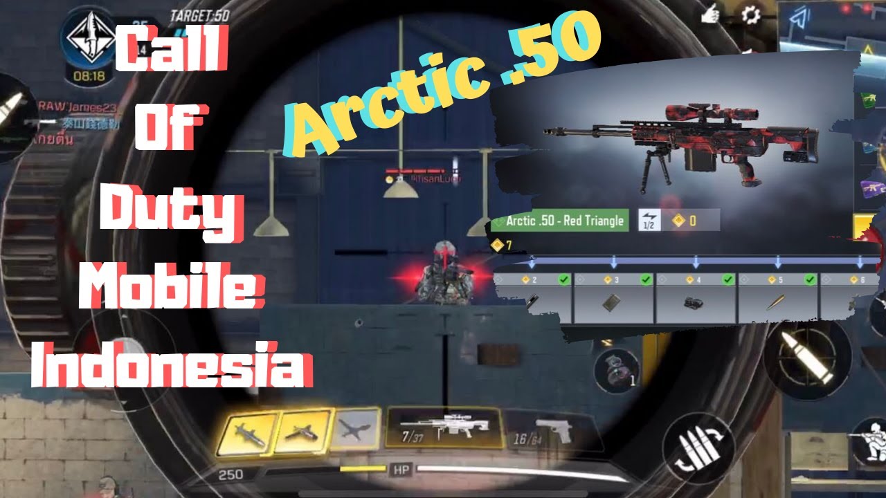 Arctic .50 Gameplay - Call Of Duty Mobile Indonesia - 