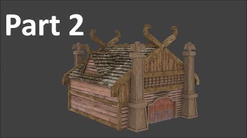 Time Lapse: Nordic Temple Part 2 [Blender]