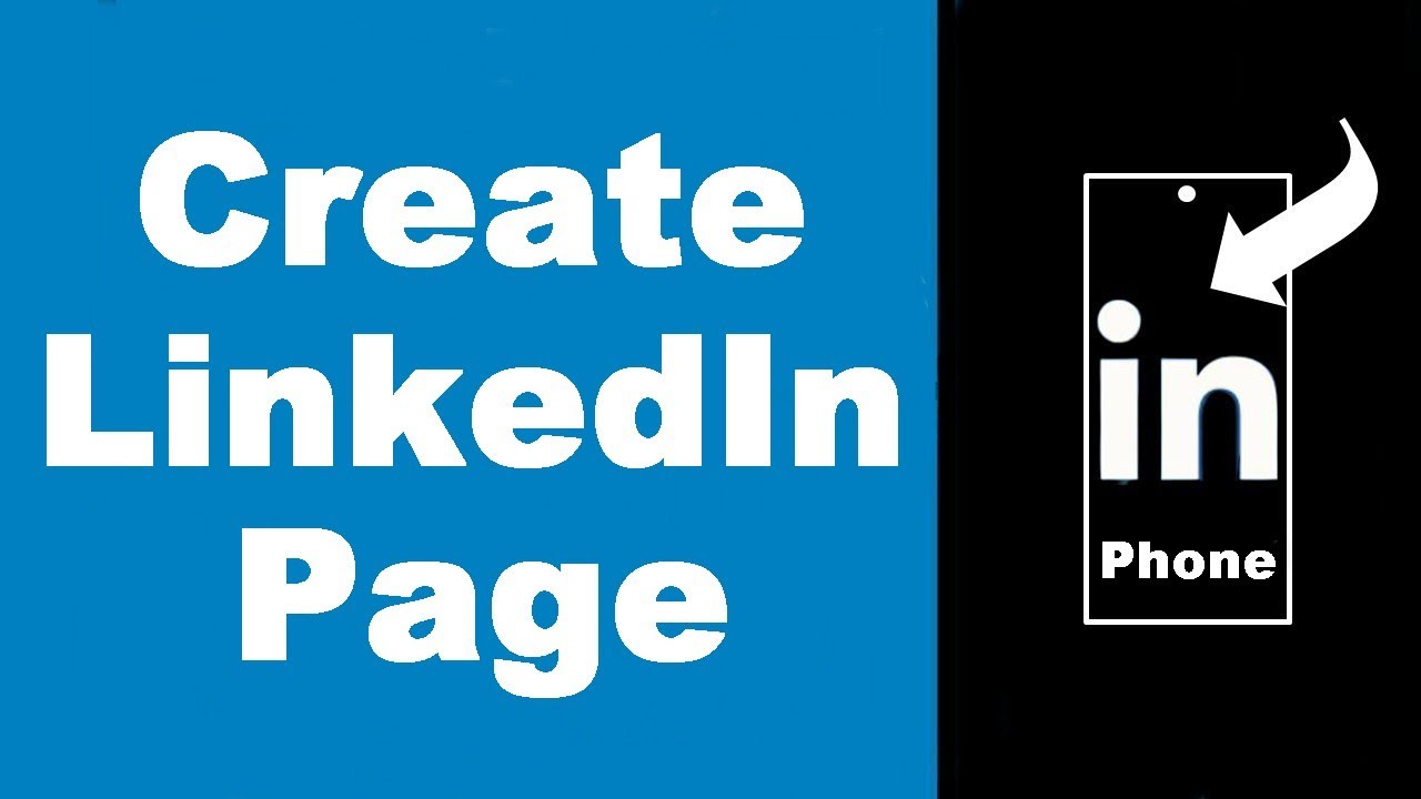 How to Create LinkedIn Page on Mobile Phone (UPDATED) YouTube