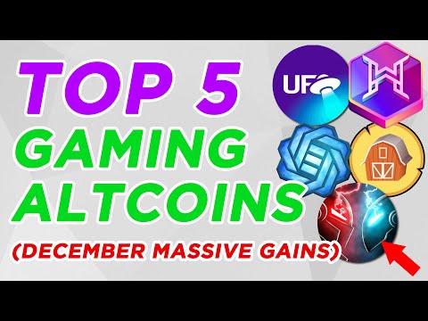 Gaming Altcoins With Explosive Value Last Chance CWAR UFO WND GODS DFL 