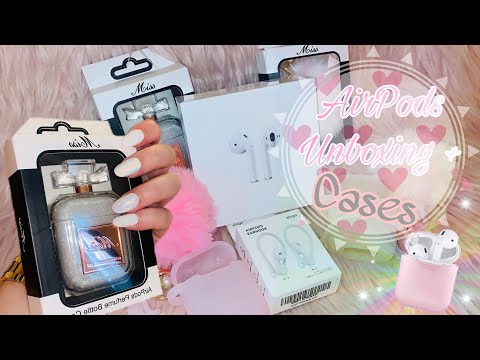 airpods-1st-generation-unboxing-+-new-cases-&-accessories