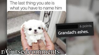 r/Cursedcomments | what did you last eat?