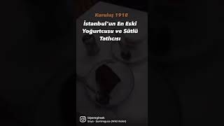 Tarihi Barbaros Yoğurtucusu #istanbulturkey #istanbulyemek #tatlitarifi #tatlıcı #tatlıtarifleri