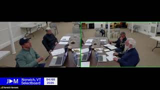 Norwich Select Board Meeting 04/08/26