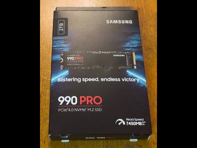 Une version 4 To du Samsung 990 Pro est annoncée