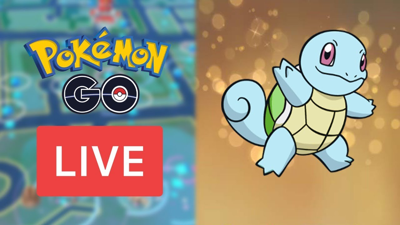 Squirtle Spotlight Hour In Pokemon Go Live Youtube