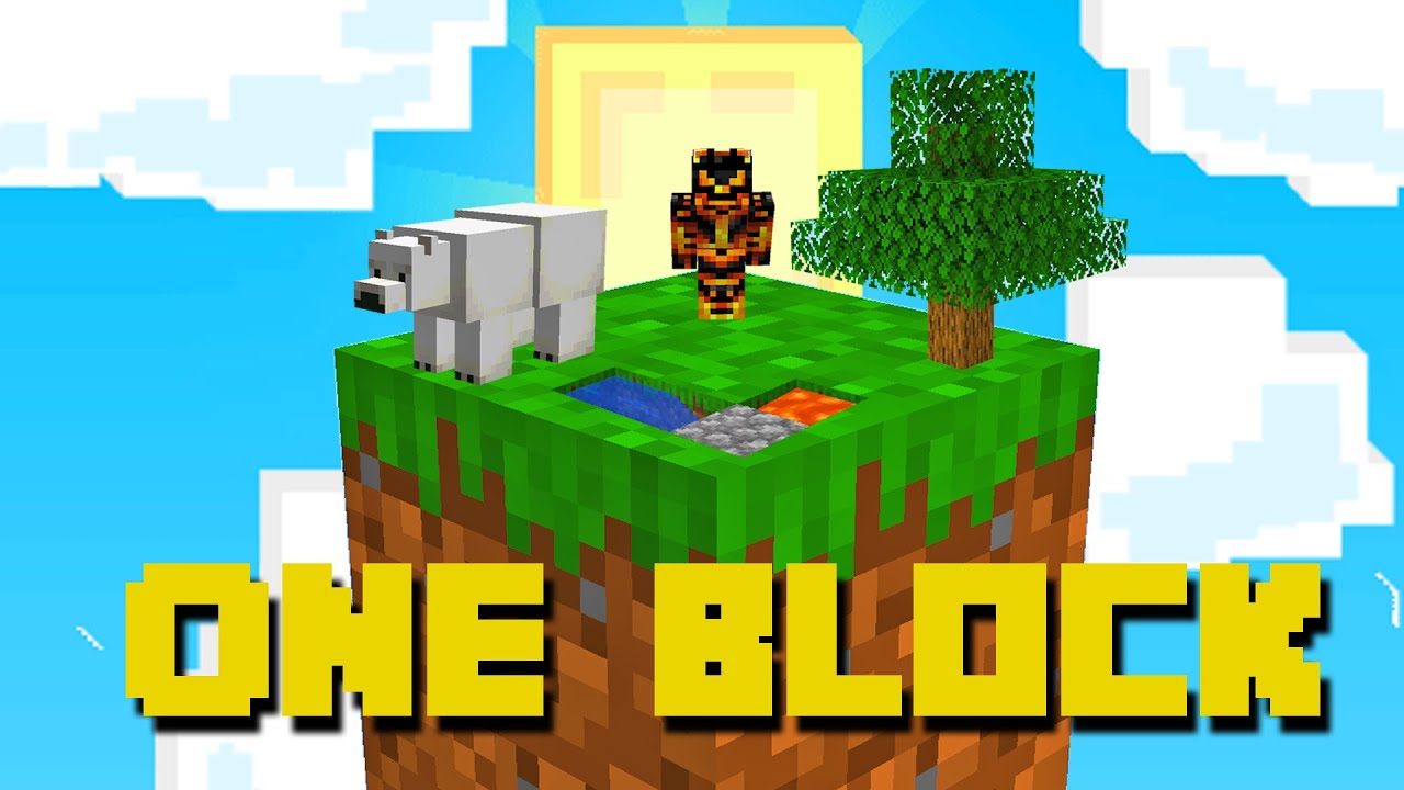 Minecraft Skyblock, Men Vi Har Kun 1 Block!