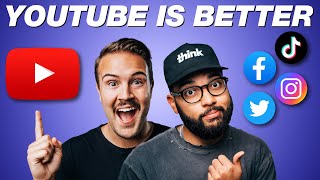 Why YouTube is BETTER Than Other Social Media Platforms