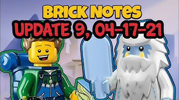 Brick Notes 04-16-21 -- Update 9 Collectible rework for LEGO Legacy Heroes Unboxed