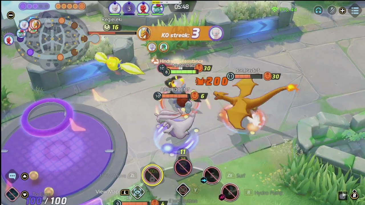 Pokemon Unite #50 - Expert League Rex Family Team Battle Featuring RyanRex, NintenDad and TyRex