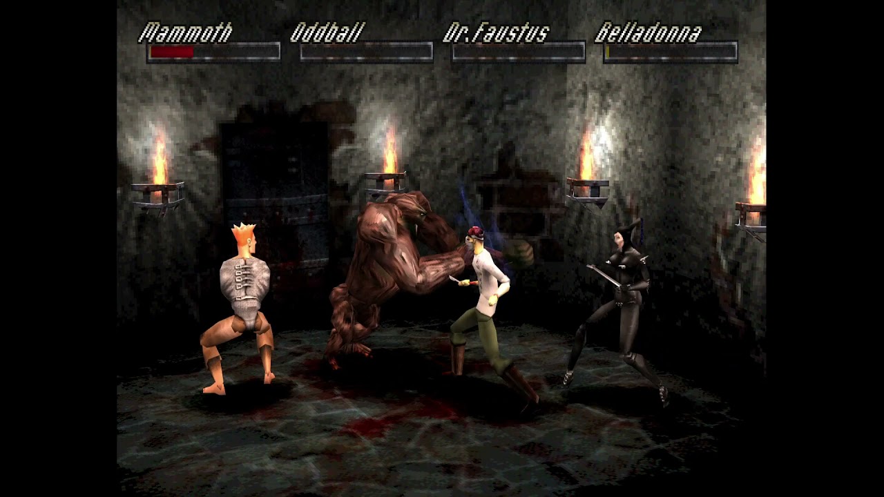 Thrill Kill (Unreleased/Cancelled Game) - HD PS1 Gameplay - DuckStation