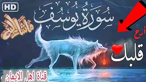 سورة يوسف كاملة بصوت رائع الشيخ نور الدين سليم  نورين  surat yusif full  alshaykh nur aldiyn salim