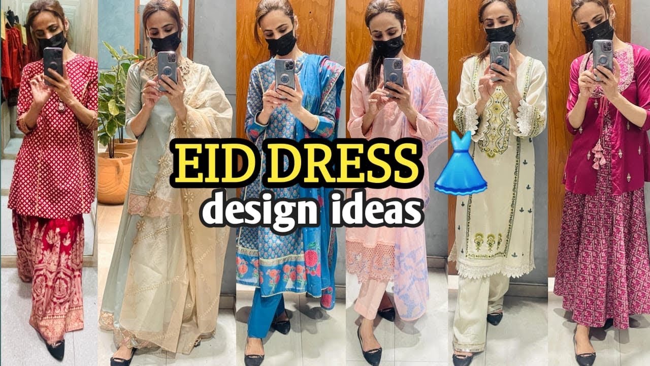 EID DRESS DESIGN 2025✨I Eid outfit |Eid outfit Inspo 🌙, Eid shopping vlog 🛒🛍