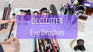 DECLUTTER: Eye Brushes Collection | Jerlyn Phan
