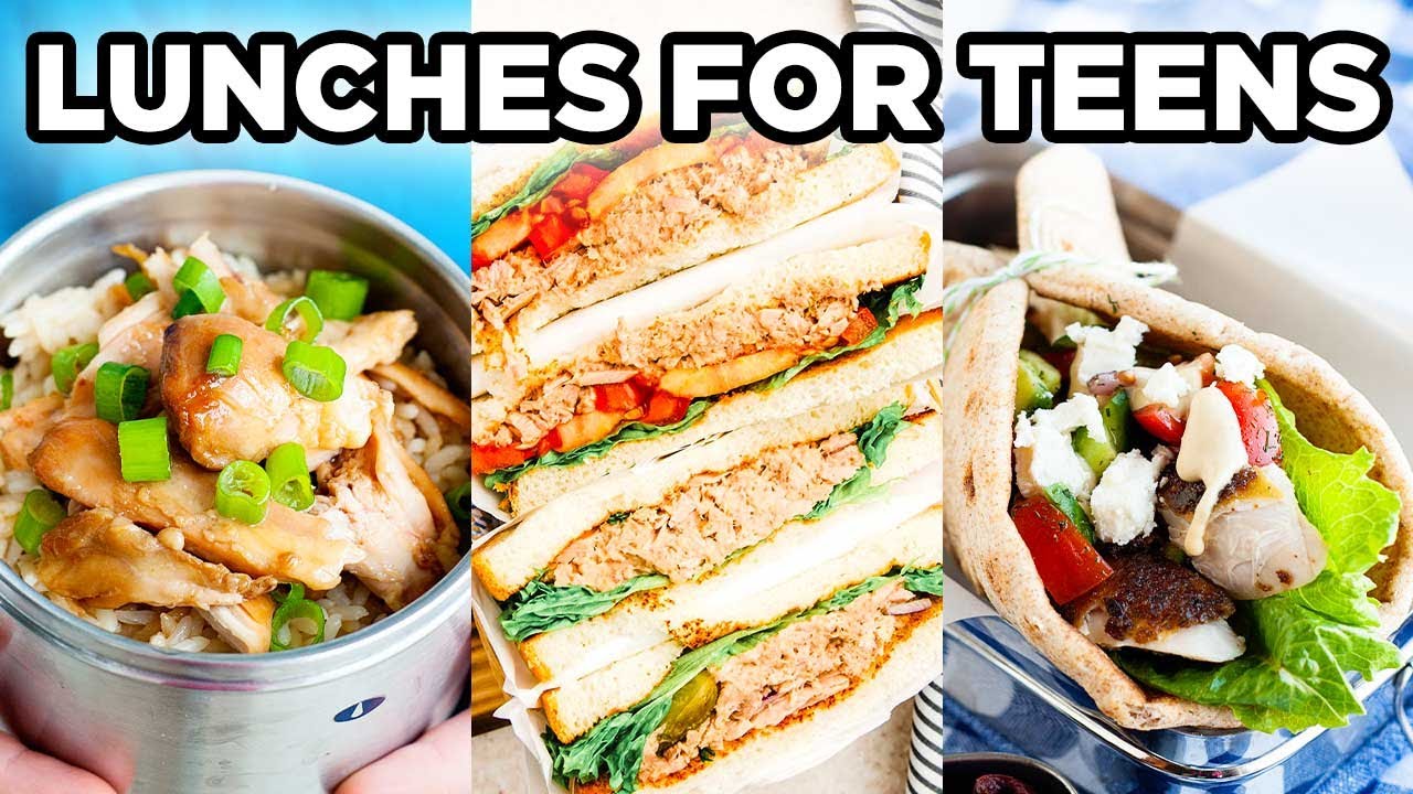 Lunch Ideas for Teenage Athletes - YouTube