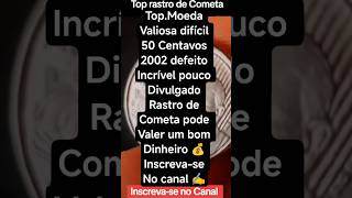 Top.Essa é muito Valiosa 50 centavos 2002 rastro de cometa Moeda rara caçada #Raras