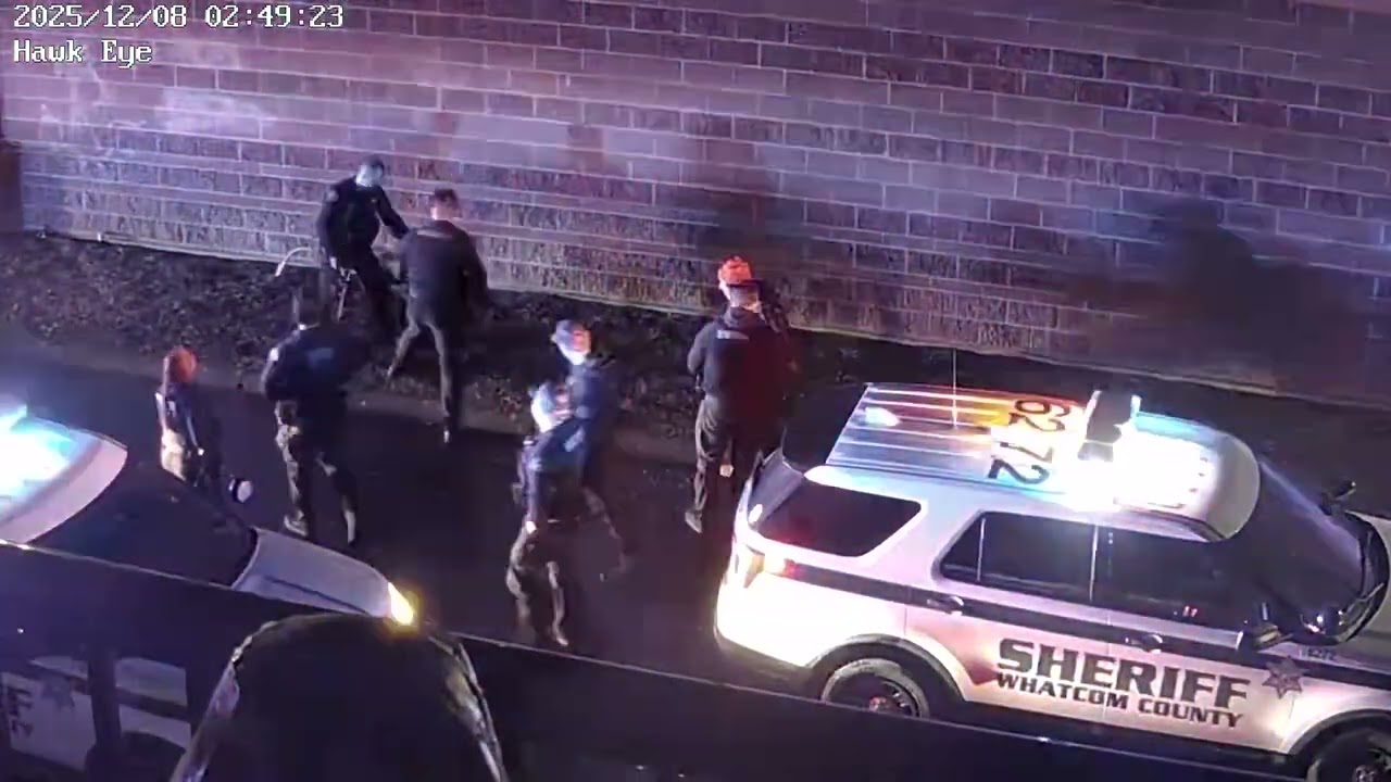 Caught on camera. Whatcom County Sheriff and Bellingham Police. The unedited version 