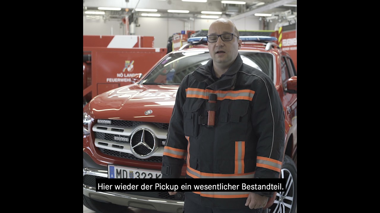 X-klasse im Feuerwehreinsatz Feuerwehr Wr. Neudorf