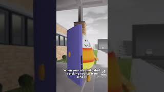 Download Lagu When your dad picks you up from school #roblox #funny #viral #emi MP3