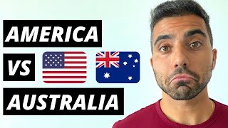 Living in AUSTRALIA vs AMERICA | 10 Surprising Similarities and DIFFERENCES