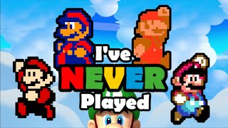 I've Never Played the Classic Mario Platformers