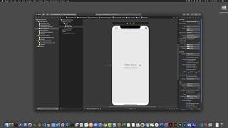Foods Table View Example - Xcode 11.5