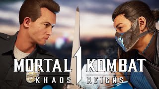 Mortal Kombat 1 - NEW T1000 Intro VS Sub-Zero! + NEW Fortnite Scorpion Details & MK11 Pop Figures!