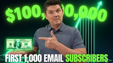 🔴Bill McIntosh Show: How To Get Your First 1,000 Email Newsletter Subscriber