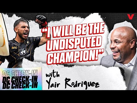 Yair Rodriguez: "I'll get a TKO in the 4th round" vs Alexander Volkanovski | Daniel Cormier Check-In