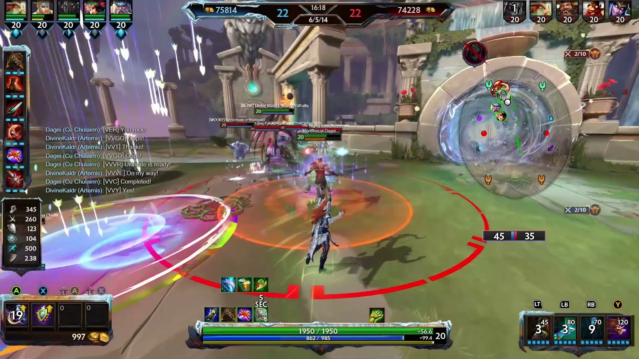 Smite - Artemis in Arena is a good time for all