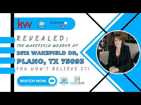 2612 Wakefield Dr, Plano, TX home video tour