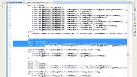 T2Ti ERP 2.0 - Java WEB - 09   Produto Servico NF-e - SB01