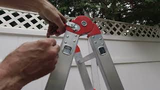 LANBITOU Ladder 5 Step Ladder