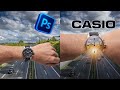 Photoshop Manipulation Design | Watch Advertising