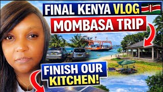 FINALLY ‼️EP 10 Kenya Vlog Finale 🇰🇪 Diani Off-Grid Life, Solar System Clean &amp; Mombasa Adventure