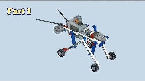 Lego grasshopper part 1