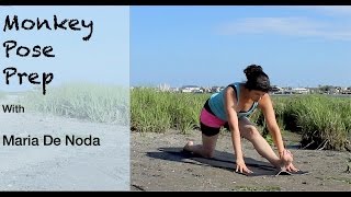 Monkey Pose Prep - Yoga for Beginners 