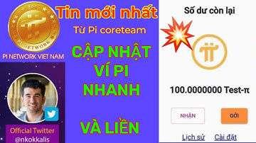 Pi network_Cập nhật tin tức mới nhất từ pi coreteam về vấn đề ví pi Wallet