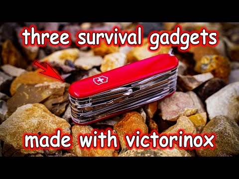 Three Amazing Survival Gadgets You Can Make Yourself with Victorinox SAK DIY