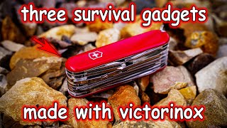 Three Amazing Survival Gadgets You Can Make Yourself with Victorinox SAK DIY