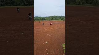 waaah papah Adit terbang sama motor