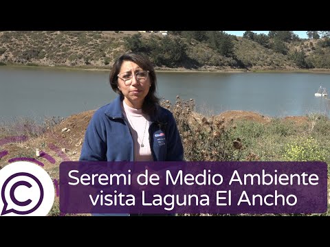 Seremi de Medio Ambiente visitó la Laguna El Ancho en Pichilemu