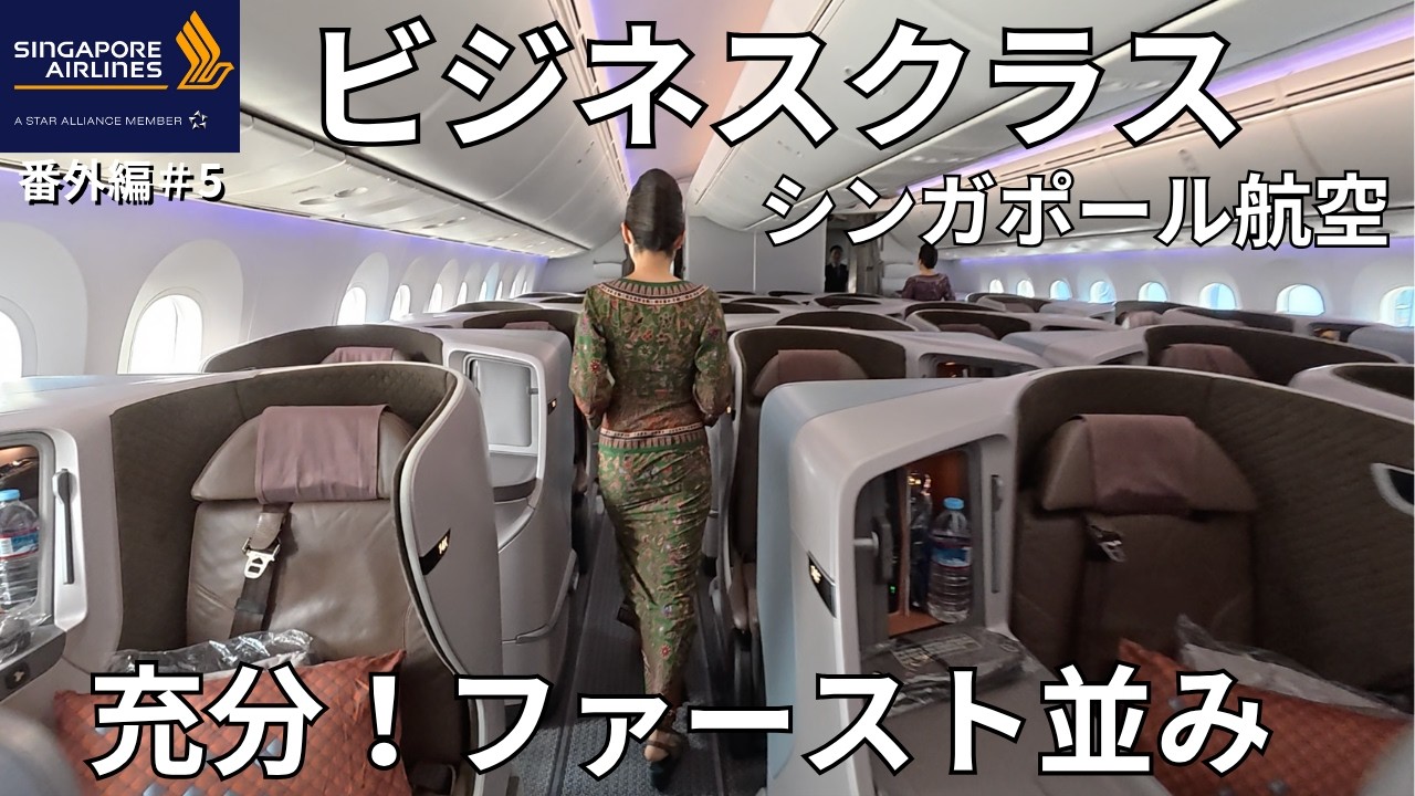 充分！ファースト並みのシンガポール航空！ビジネスクラスで名古屋→カトマンズまで甘えた旅行！#番外編第5弾