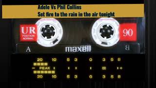 Adele Vs Phil Collins Set fire to the rain, in the air tonight Dj Paolo Mont Resimi