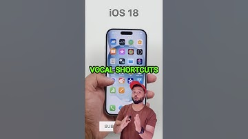 iOS 18 vocal shortcuts update ✅ #shortsfeed #iPhone #technology #shorts #tech #ios18