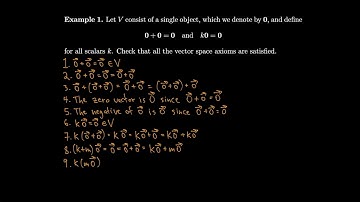 Linear Algebra 4.1 Real Vector Spaces