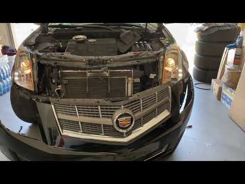 2011 Cadillac SRX head lights replacement DIY