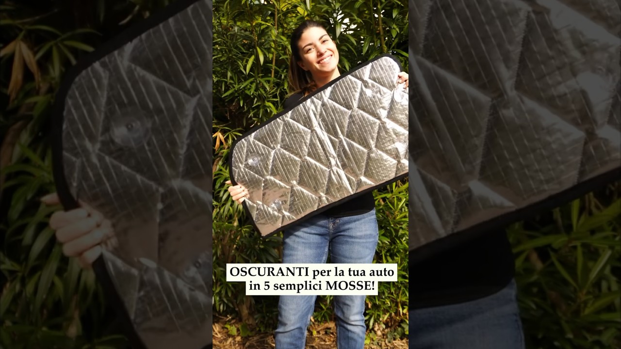 Come costruire OSCURANTI per la tua AUTO! 🚗⛺️ 