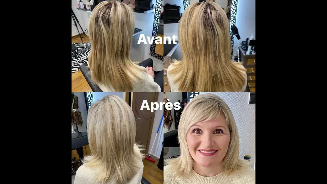 Transformations coiffures Avant / Après - YouTube